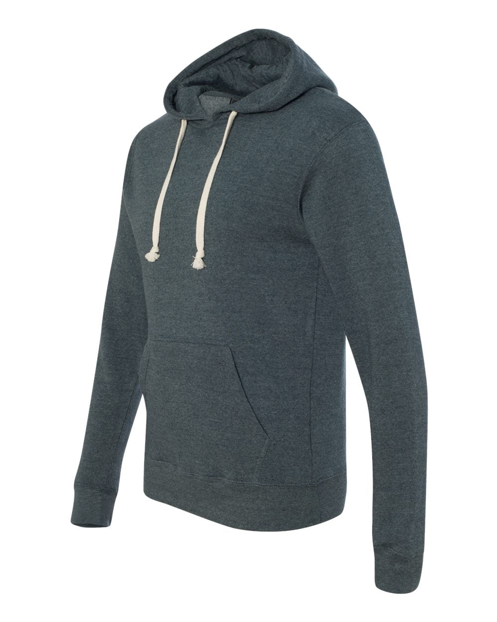 J. America Triblend Fleece Hooded 