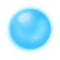 thumbnail image 3 of Way to Celebrate! 1ct Party Favors Glow Bounce Ball, Blue, 3 of 5