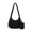 Black, variant on Women's Puffer Shoulder Bag Quilted Padded Large Capacity Lightweight Crossbody Handbag with Small Zippers Makeup Purse