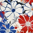 thumbnail image 6 of WYYP Flower Pattern Round Tablecloth 100% Polyester Fiber Table Cloth White, 6 of 8