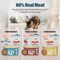 thumbnail image 6 of Chewer's Joy Variety Pack Paté Dinner for Cats (24 Cans, 85g) – Tuna & Salmon, Tuna & Turkey, Tuna & Chicken – High Protein, Complete & Balanced, 6 of 12