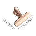 thumbnail image 2 of Yonrjhukm Stainless Steel Snack Proof Sealing Clip for Food Bags, Airtight Kitchen Storage Clips for Milk Powder, Coffee, Snacks & More, Multi-Purpose Organization Solution, 2 of 7