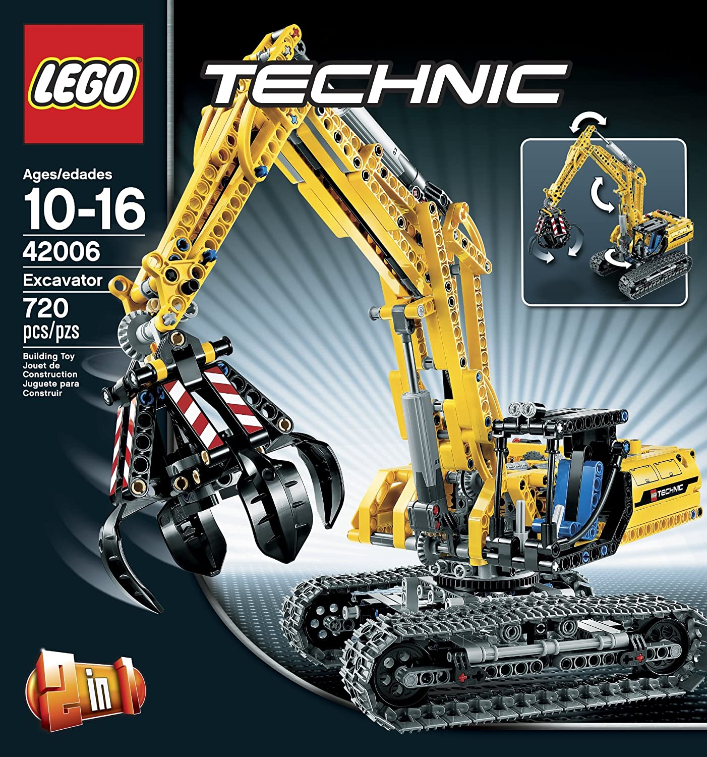 LEGO Technic 42006 Excavator - image 3 of 5