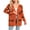 11 Orange, variant on Halloween Day Cardigan Sweaters for Women V-Neck Open Front Cardigan Pumpkin Ghost Printed Mid-Length Cardigans Shermie