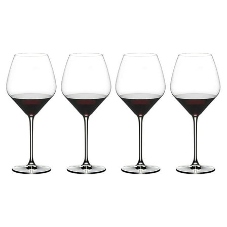 Riedel 27.16 Ounce Extreme Pinot Noir Crystal Red Wine Glass, Set of 4