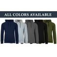 thumbnail image 6 of Galaxy By Harvic Mens Heavyweight Fleece Lined Pullover Hoodie (M-2XL), 6 of 7