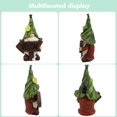 thumbnail image 2 of Solar Light Animal Statue Welcome Sign Resin Crafts Lawn Ornaments for Yard (B), 2 of 9