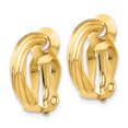 thumbnail image 2 of 14k Non-Pierced Earrings Z915, 2 of 3