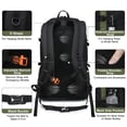 thumbnail image 4 of Mochila de senderismo SEMSTY ampliable 40L/50L para viajes, 4 of 7