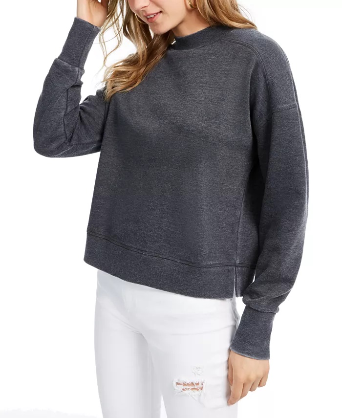 Hippie Rose Juniors' Mock-Neck 