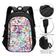 thumbnail image 3 of Fotbe Colorful Watercolor Dots Mochila con Estampado y Puerto USB para Hombre y Mujer, Mochila Antirrobo, Mochila de Viaje, Mochila Escolar, Mochila Universitaria, 3 of 7