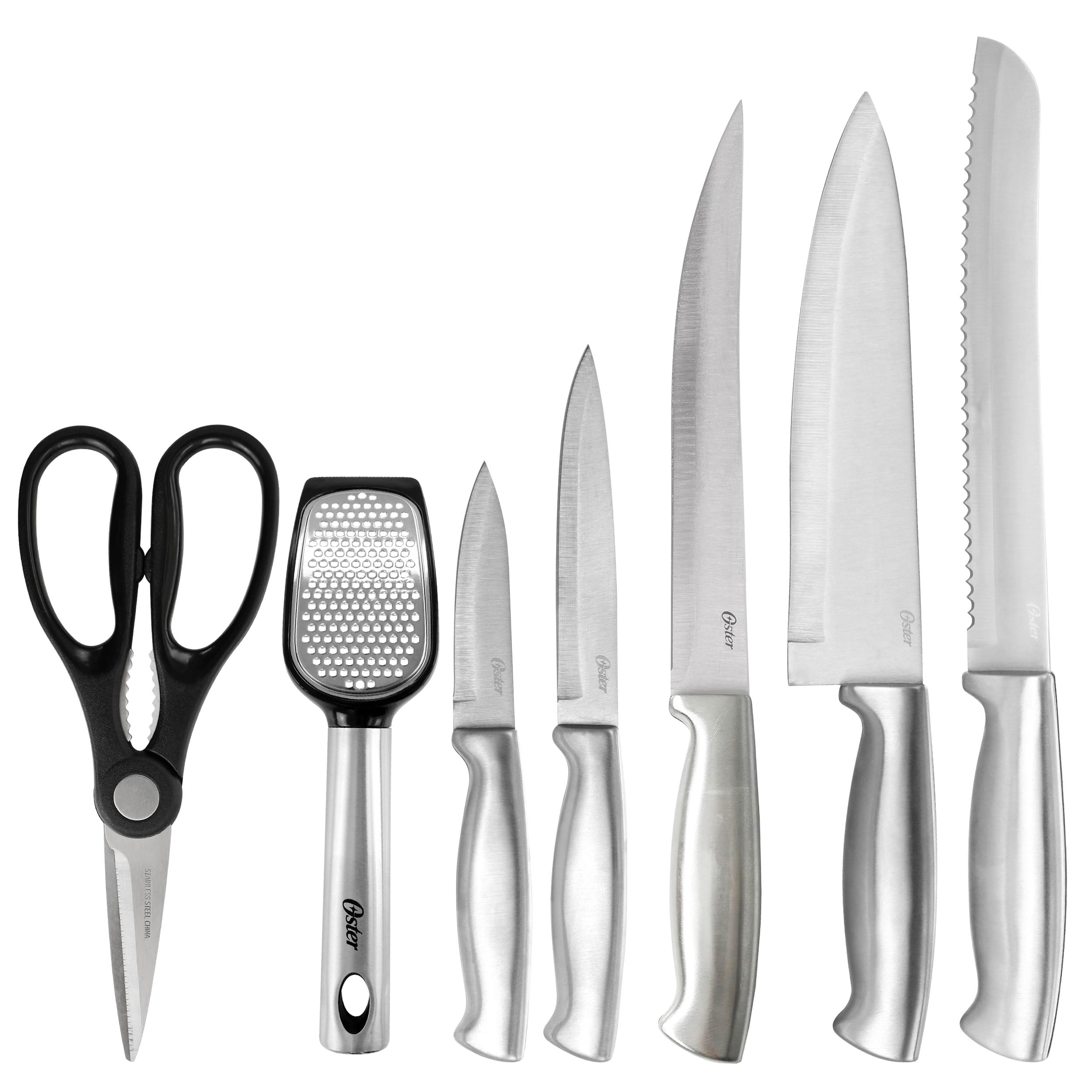 Oster Baldwyn 12 Piece Stainless Steel and Nylon Kitchen Tool and Cutlery Set