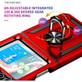 thumbnail image 3 of for Samsung Galaxy Z Flip 5 Case for Flip 5 Case,with Stand Heavy Duty Drop Resistant Phone Case for Samsung Z Flip 5 Case- Red, 3 of 6