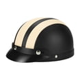 thumbnail image 1 of Casco de Bicicleta PU Cuero Absorción de Choque Transpirable Casco de Patineta Portátil de Verano para Motos para Patinar Bicicleta de Montaña Amarillo negro, 1 of 8