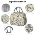 thumbnail image 4 of Obrewu Pioneer Flower Lunch Bag for Adult, Insulated, Leakproof, Oxford Cloth, 4 of 7
