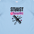 thumbnail image 4 of Inktastic Future Hair Stylist in Training Girls Baby T-Shirt, 4 of 5