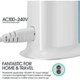 thumbnail image 4 of 30W 6-Port USB Desktop Charging Station HubWall Charger for iPhone iPad Tablets Smartphones with Smart Flow (Blue), 4 of 8
