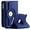 Blue, variant on Rotating Case for Samsung Galaxy Tab A9+/A9 Plus 11 Inch 2023, 90 Degree Rotating Stand Cover, Support Auto Wake Sleep for Galaxy Tab A9+ Tablet SM-X210/X216/X218 - Black