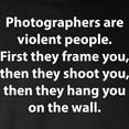 thumbnail image 3 of CafePress - Photographers Are Violent People. Long Sleeve Dark - Long Sleeve Dark T-Shirt, 3 of 4