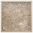 thumbnail image 2 of Yosemite Home Decor "Intricacy I" Wood Framed 3D Wall Art in Natural, 2 of 5