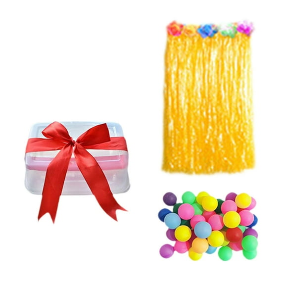 Yinanstore Shaking Ball Game Set Indoor Outdoor Lawn Games, Interactive Backyard Game Toy Outdoor Games Toy for Backyard Kids and Adults with skirt