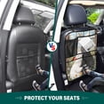 thumbnail image 6 of WOBOGO A Collage Of Two Cats Backseat Car Organizer Footed Universal Car with Touch Screen Tablet Holder Rear Seat Protector, 6 of 7