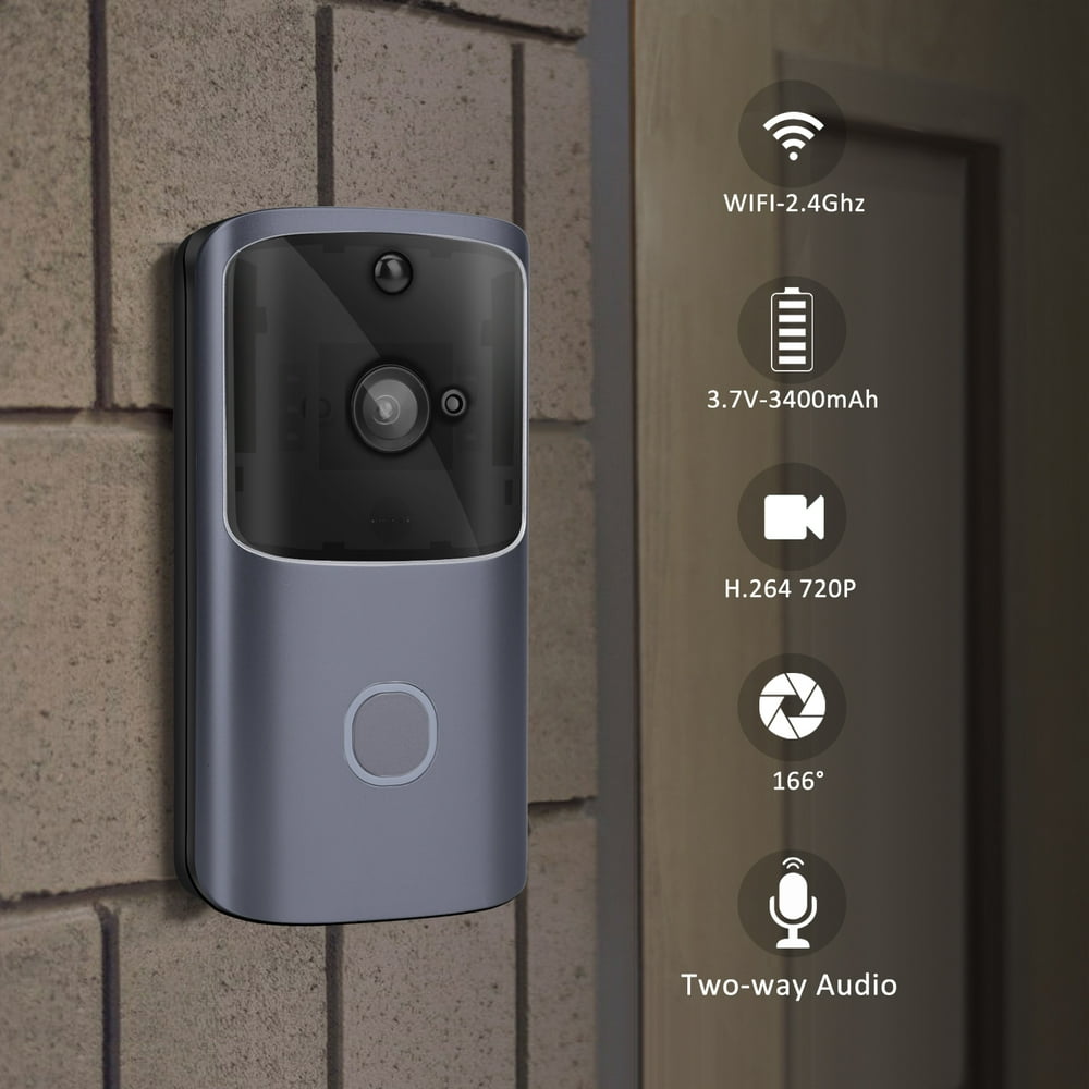 WiFi Video Doorbell Wireless Smart Door Camera with Motion Detection