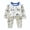 Blue, variant on Baby Boy Clothes Newborn Toddler Baby Boy Fall Winter 2Pcs Outfits Long Sleeve Pullover Tops Pants Clothes Set(White,110)