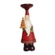 thumbnail image 4 of Candelabro de Resina Macarena con Forma de Papá Noel 12 pulgadas para Velas de Pilar, 4 of 8