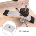 thumbnail image 3 of 6 Pcs M6 T-Rail Sliding Nuts, Aluminum Slot Nuts, for Slot Fastening, 3 of 5