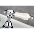 thumbnail image 6 of Kingston Brass KS7971BPL Bel-Air Bridge Bathroom Faucet with Brass Pop-up, Polished Chrome, 6 of 6