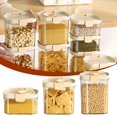 thumbnail image 3 of Wmool Boîte de Rangement Alimentaire Scellée en Plastique Conteneur de Stockage Multigrains Secs Empilable avec Couvercle, 3 of 8