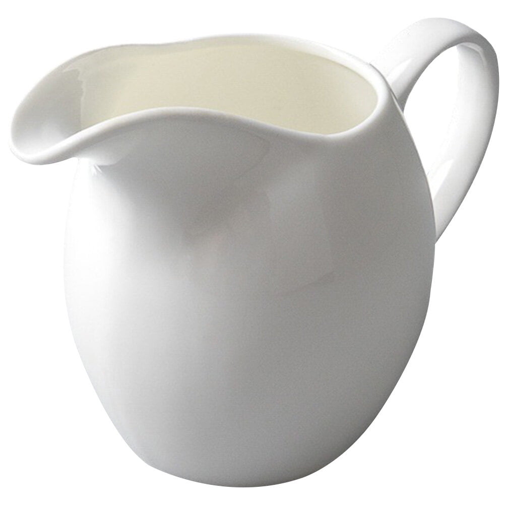 HOMEMAXS Ceramic Gravy Jar Ceramic Sauce Cup Sauce Pitcher Milk Gravy