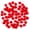 Red, variant on 24 Packs: 65 ct. (1,560 total) 1/2" Pom Poms by Creatologyâ„¢