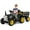 Black, variant on Infans 12V Kids Ride On Tractor with Trailer Ground Loader w/ RC & Lights Pink