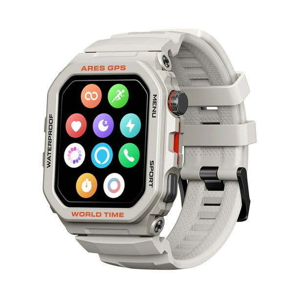 Monitor Frecuencia Cardíaca Y Spo2 Zeblaze Ares GPS Smart Watch () Blanco