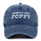 thumbnail image 1 of Gorra de béisbol Worlds Bests Poppys Anime Snapback Hat HipH, 1 of 1