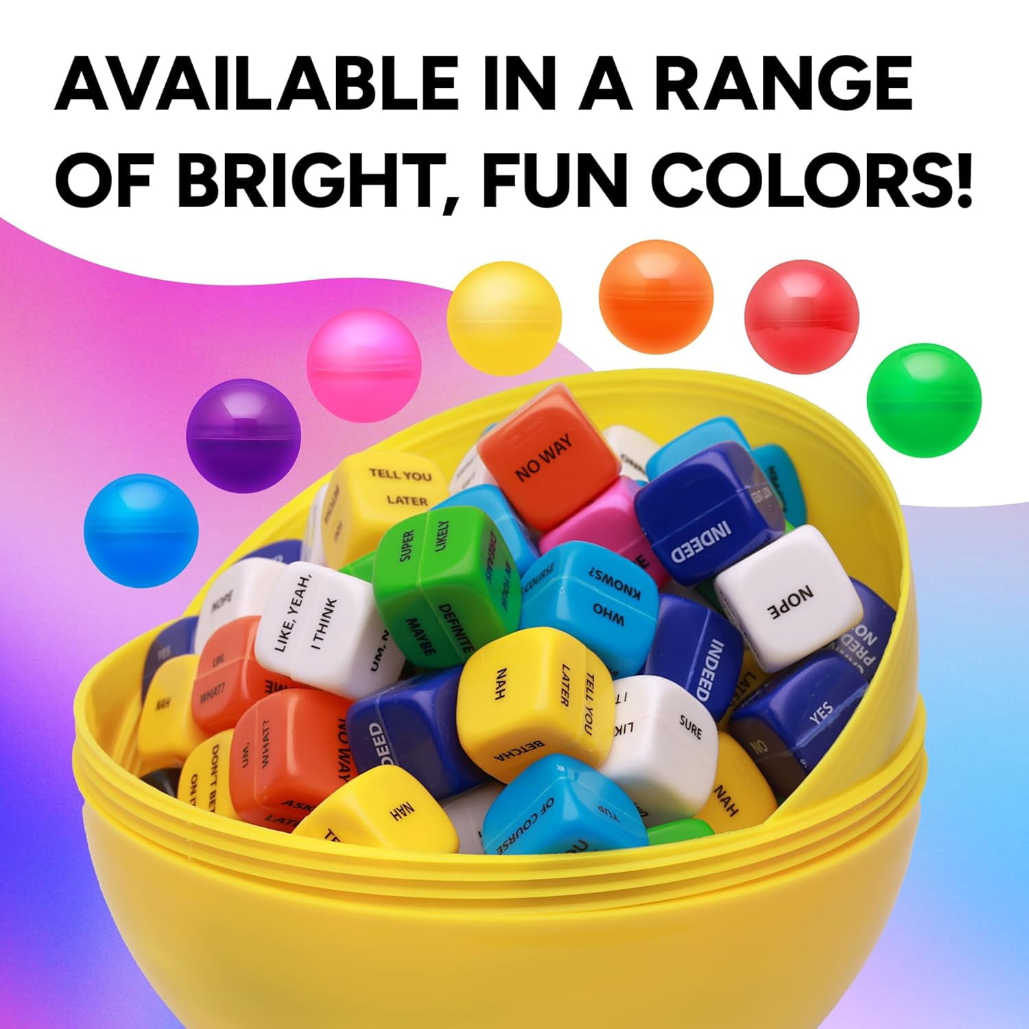 Big Claw Machine Capsules Colored Plastic Sphere Large Party Favor Containers Round 7 pcs 7.9 inch - Jumbo Plastic Christmas Ornaments Extra Large Gift Box Empty Craft Party Supplies Vending Capsules