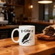 thumbnail image 1 of Vaso de Cerámica Blanca, Taza de Café para Fiestas de Otoño y Halloween, Copa para Bebidas Calientes, Estilo Festivo, Compatible con Microondas, Lavavajillas, para Partidos, Vaso de 11oz,, 1 of 7