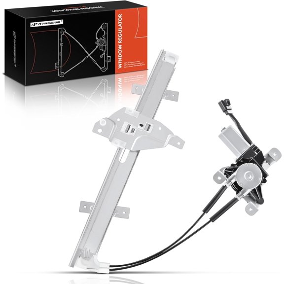 A-Premium Power Window Regulator with Motor Replacement for Buick Century 1997-2005 Regal Oldsmobile Intrigue 1998-2002 Sedan Front Left Driver Side