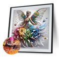 thumbnail image 3 of Kit Con Forma Especial Parcial DIY 5D Niña 30x30cm, 3 of 8