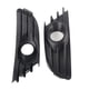 thumbnail image 2 of BR Par de embellecedores de rejilla de luz antiniebla del parachoques delantero, Color negro, aptos para Citroen C4 2004-2008, 2 of 10