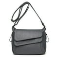 thumbnail image 2 of SPRING PARK Women Shoulder Bag Solid Color Faux Leather CrossBody Tote Satchel Handbag, 2 of 7