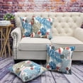thumbnail image 2 of Home Soft Things Christmas Throw Pillow Cover 4 Piece Set - Under The Sea-Cloud Blue - 20" x 20", 2 of 8