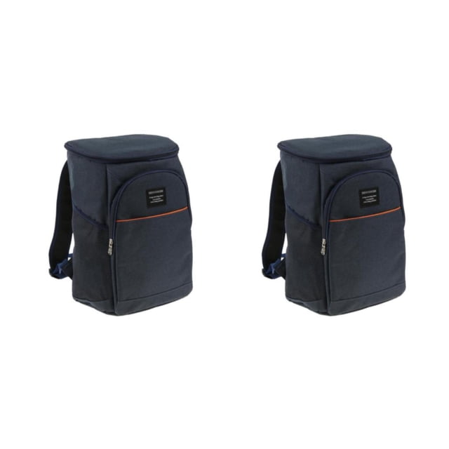 Naiovety 18L Backpack Cooler Camping Picnic Insulated Container Bag Lunch Azul oscuro 2Conjunto