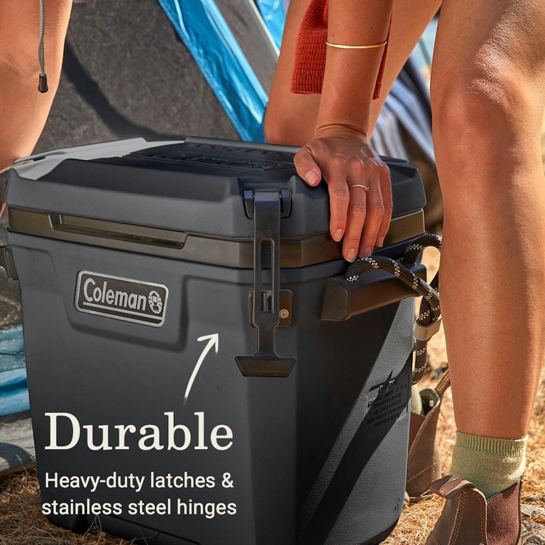 Coleman Convoy 28QT Cooler – 29L Camping Cool Box With Rope Handles, Insulates Up To 3 Days