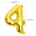 thumbnail image 4 of OULII New Year Party Supplies 1 Set Golden Square Balloons For Festive Atmosphere, 4 of 8