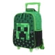 thumbnail image 2 of Mochila Chica Chenson Ruedas Niño Escolar Kinder Preescolar Minecraft Dupper MC66085-G, 2 of 7