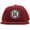Burgundy/Burgundy, variant on Brooklyn Circle City Embroidered Snapback Adjustable Baseball Cap Mens Womens