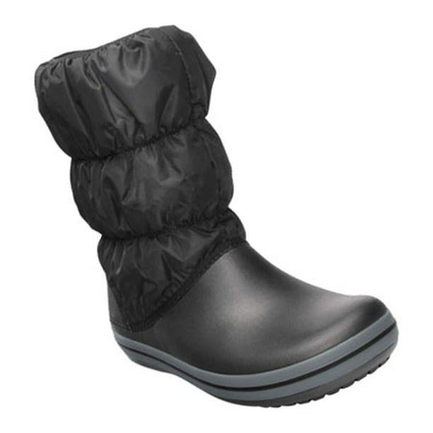 Korea Ambassadeur Bel terug Crocs Women's Winter Puff Boots - Walmart.com